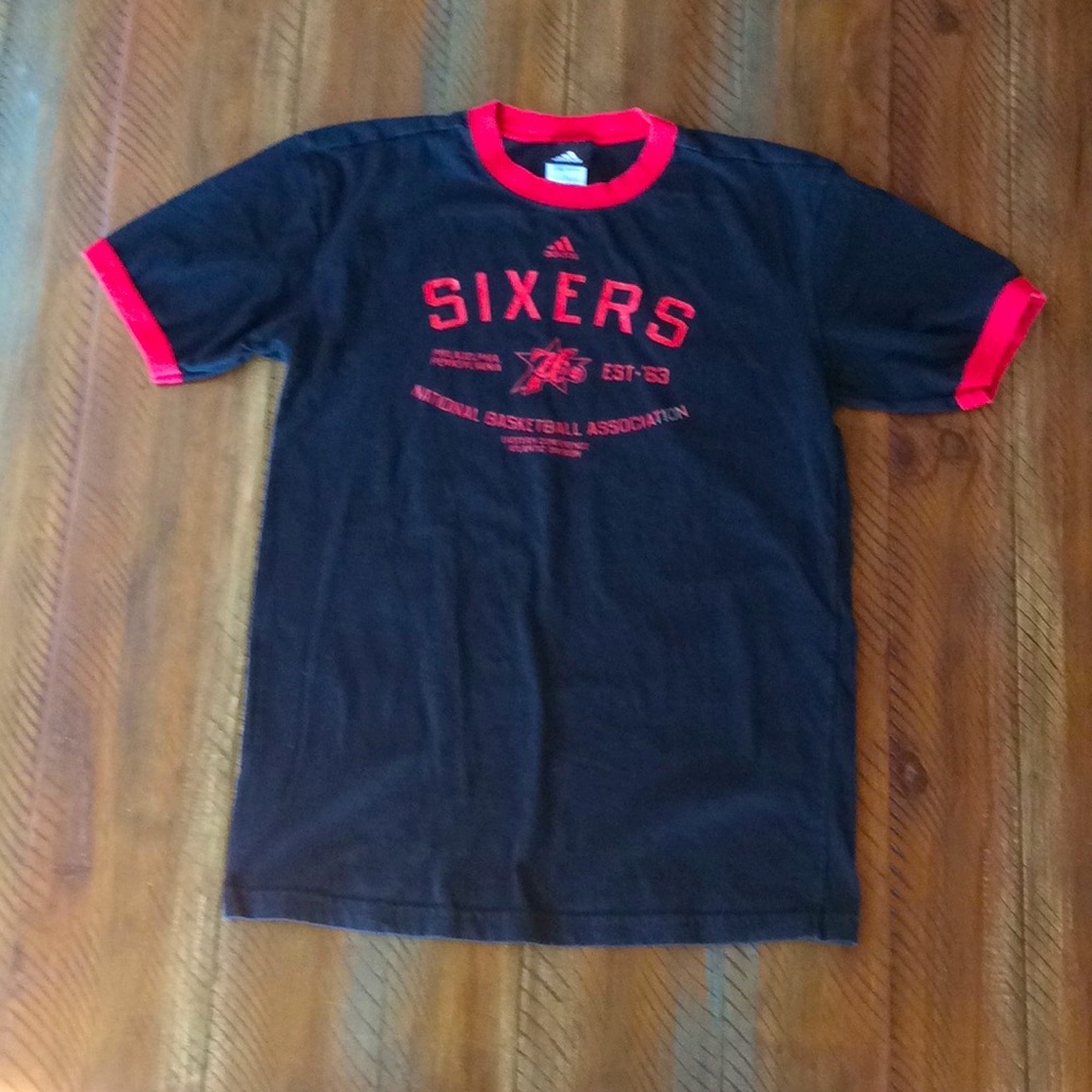 Boy’s Adidas 76 ers Sixers Graphic T Shirt